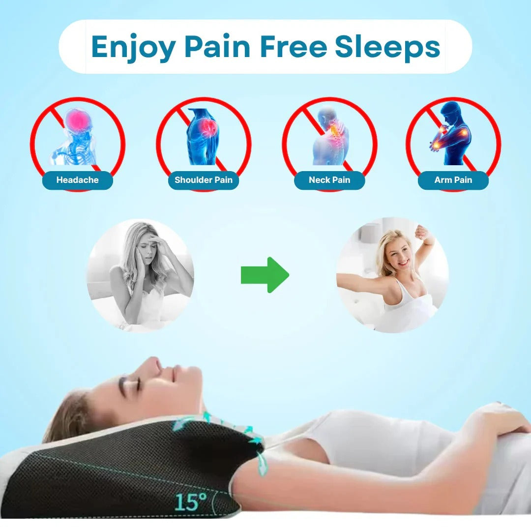 Ergonomic Orthopedic Gel Contour Pillow